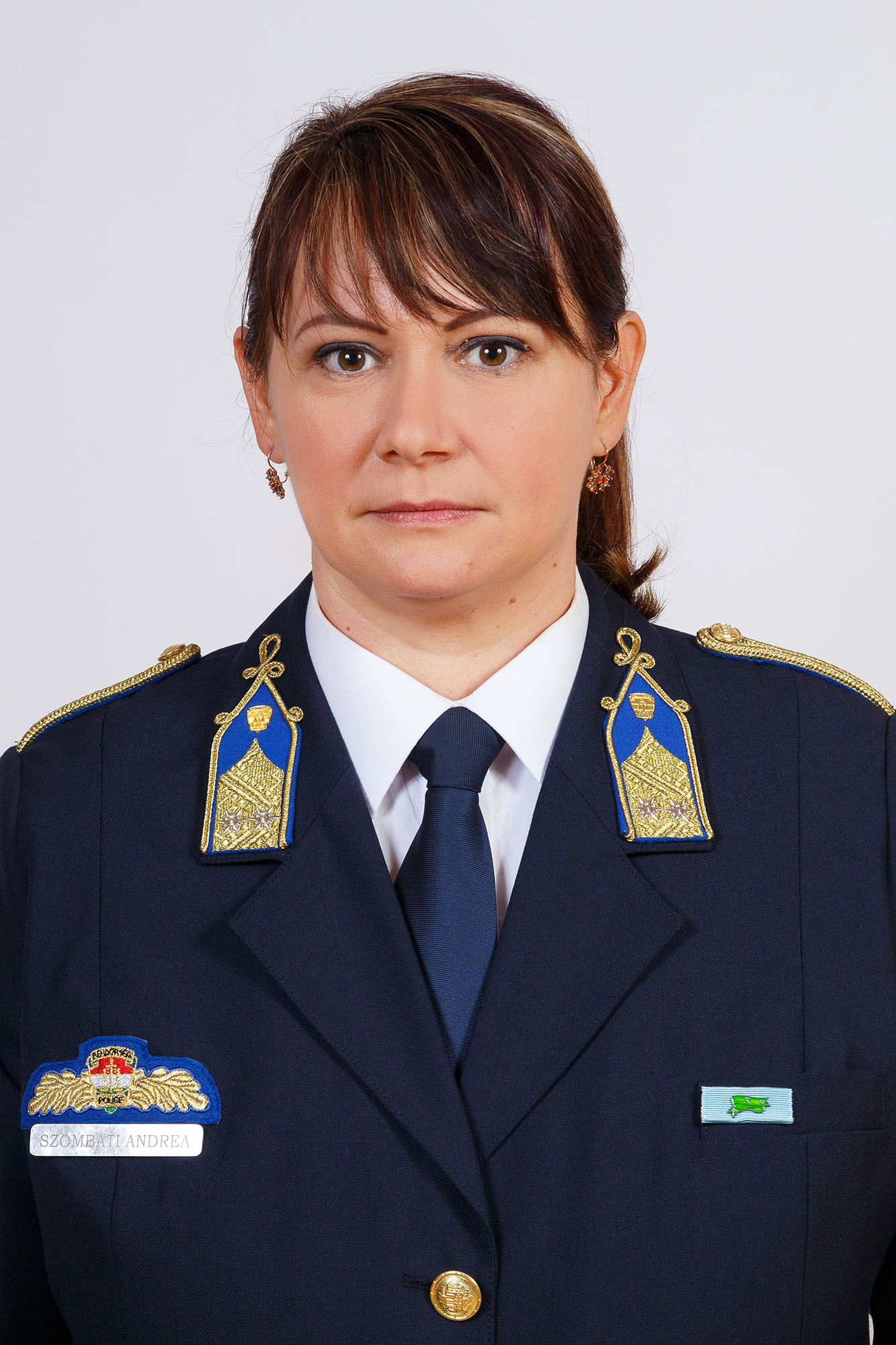 Dr. Szombati Andrea r. alezredes, szóvivő