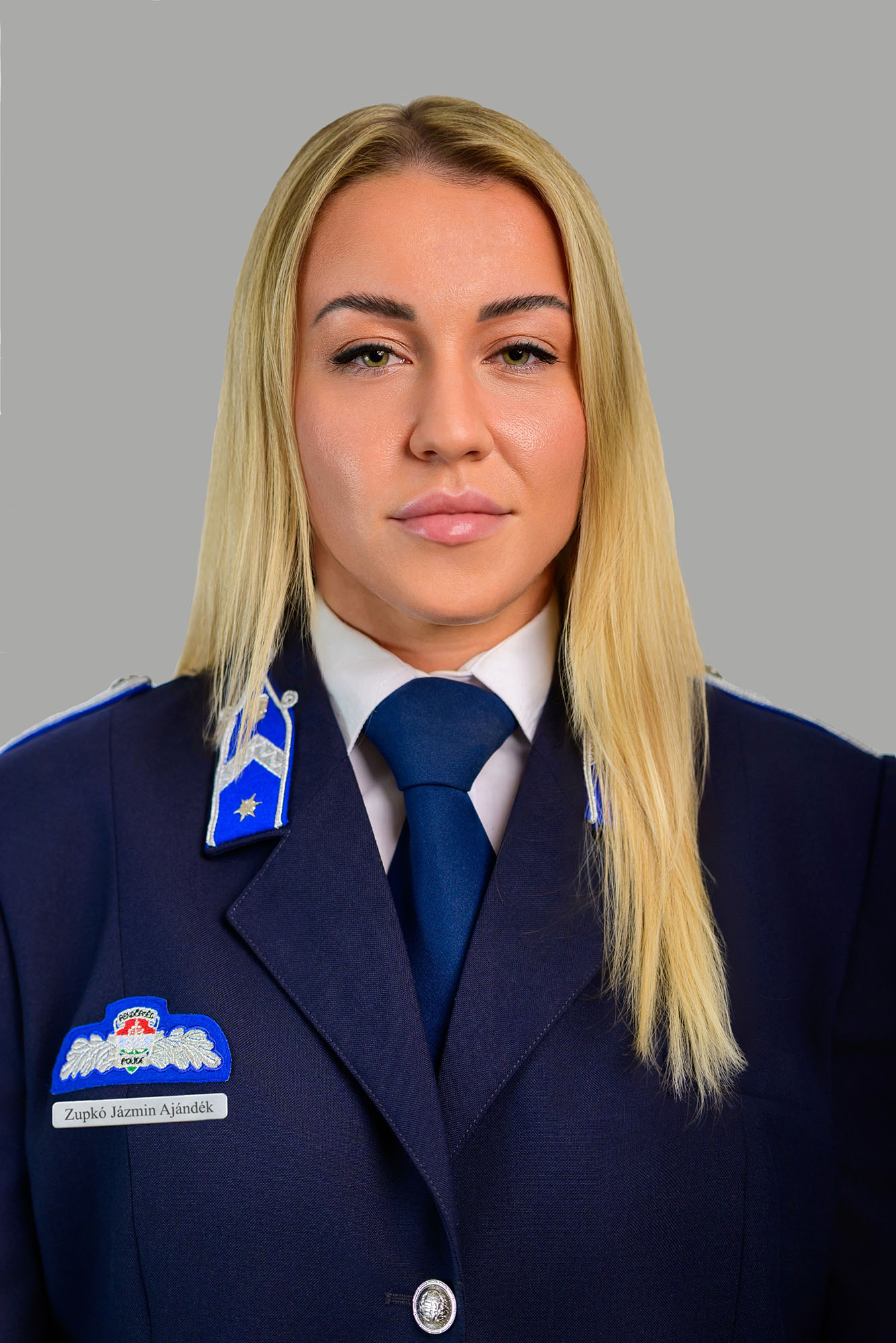 Zupkó Jázmin Ajándék r. őrmester, sajtóreferens