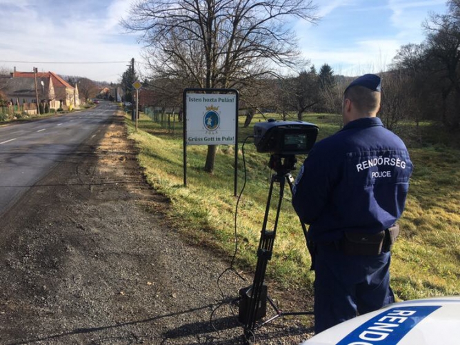 sebesség ellenőrzés