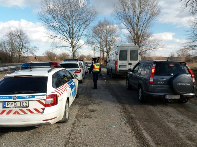 fokozott rendőri akció