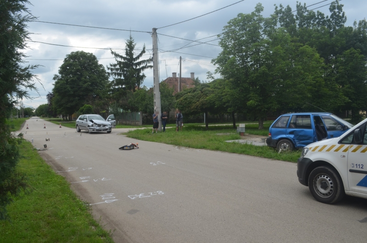 Baleset Békéscsaba 20200620