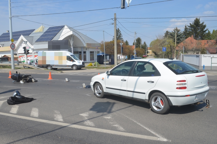 baleset 20190405 Békéscsaba