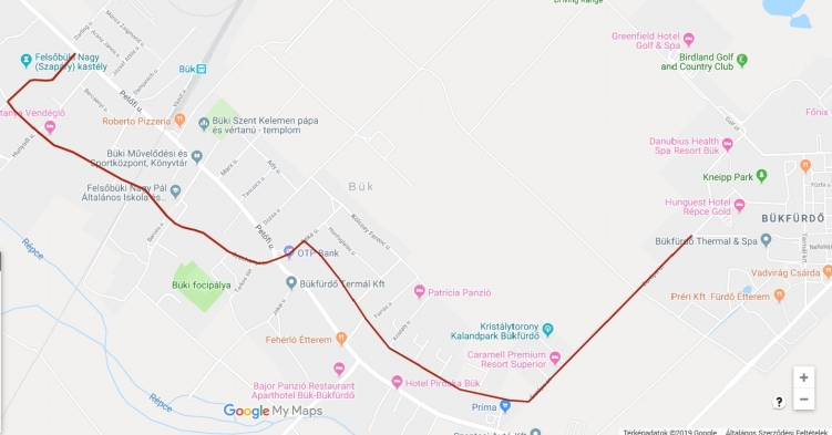 Bük forgalomkorlátozás