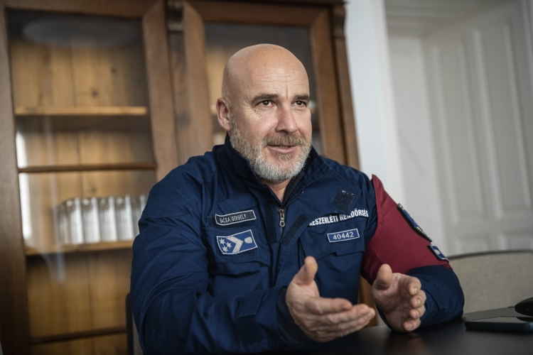 Bacsa Gergely főtörzsőrmester