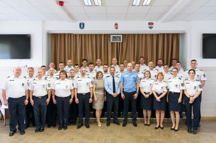 Magyar rendőri kontingens búcsúztatása