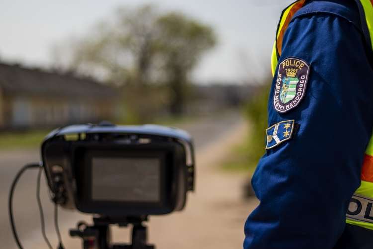 sebességmérés Békés MRFK