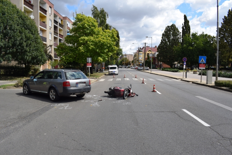 baleset Orosháza 20210709