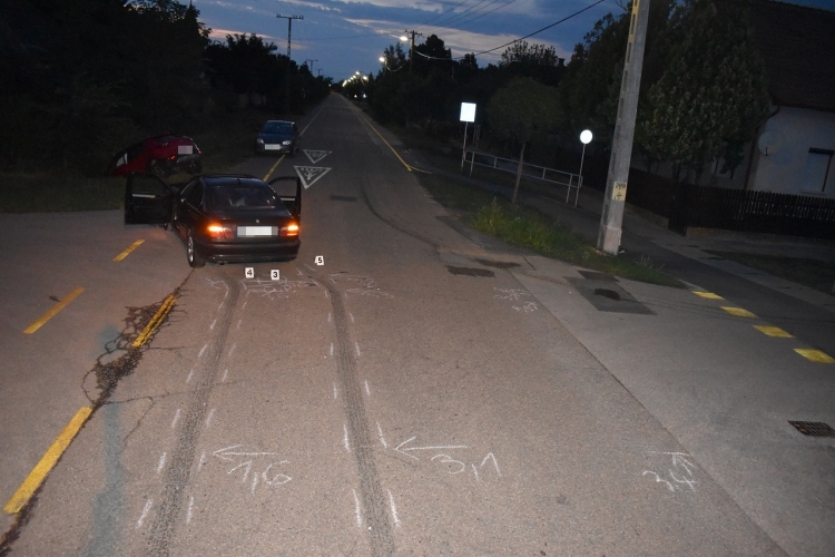 baleset Dévaványa 20210719