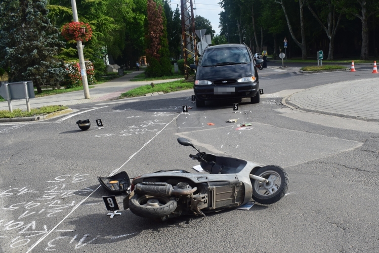 baleset Nagyszénás 20200720