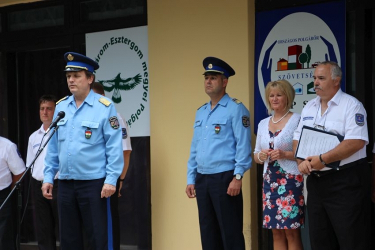 Ifjú polgárőrök tábora Tatán