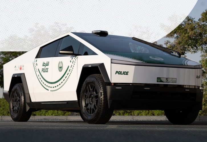 Dubaji szolgálati Cybertruck