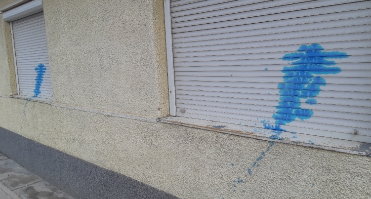 rongálás Békés 2021 január