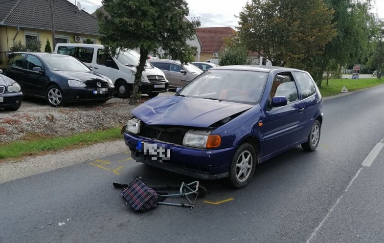 Écs gyalogosgázolás