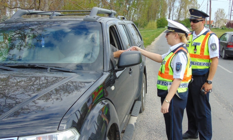 közlekedési akció