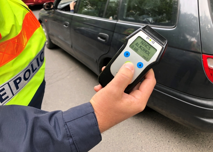 közlekedésrendészeti ellenőrzés