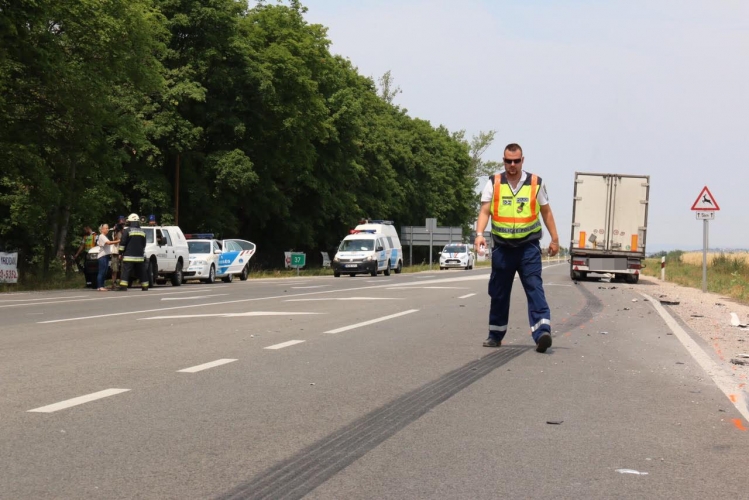 Baleset a 62-es számú főúton