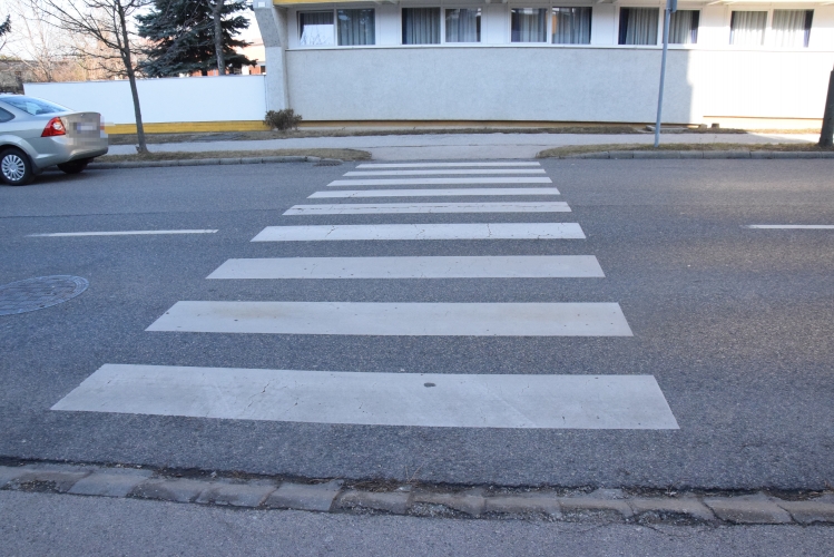 A gyalogosok biztonságáért