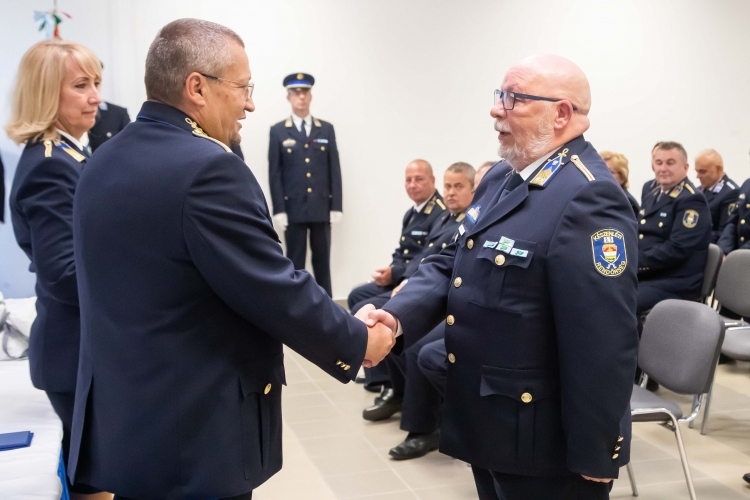 Németh József alezredes kitüntetése