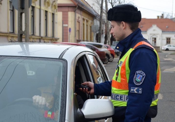 közlekedési akció