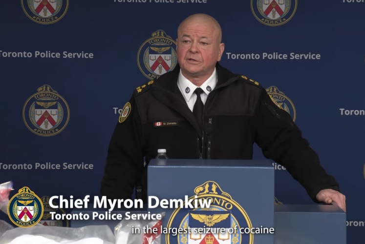 Myron Demkiw főtiszt, a TPS vezetője